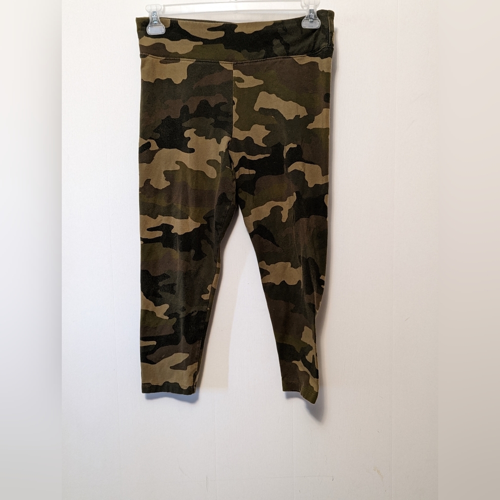 Women's J Crew High Rise Leggings from Weekend Collection Size Large Camo